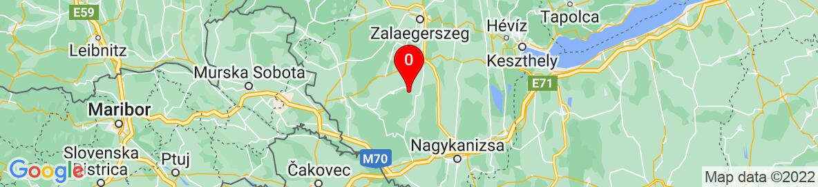 Map of Pusztaederics, Ungarn. Weitere detaillierte Karte ist nur für registrierte Benutzer. Bitte registrieren oder einloggen.